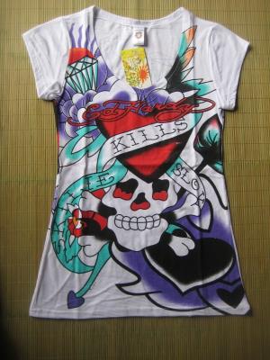 Cheap Ed Hardy shirts women wholesale No. 803